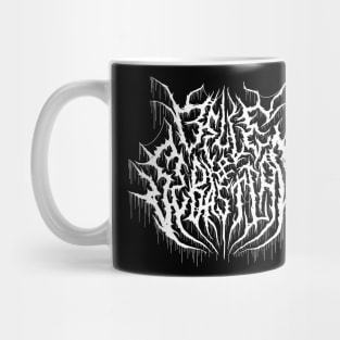 Belle & Sebastian Death Metal Logo Mug